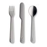 Liewood Nadine stainless steel cutlery - Set of 3 Steel one size unisex
