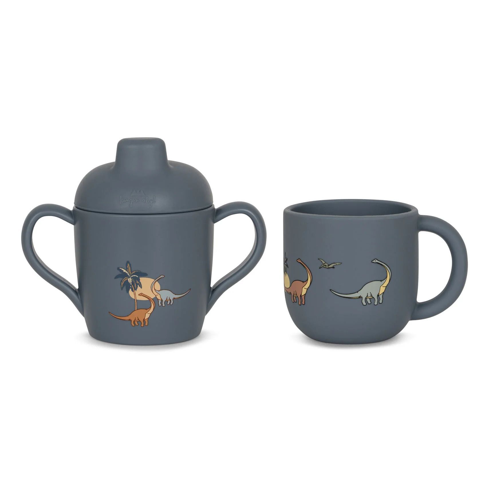Konges Sløjd Learning cup and mug Blue one size unisex