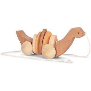 Konges Sløjd Dino FSC Wooden Pull Toy Green one size unisex