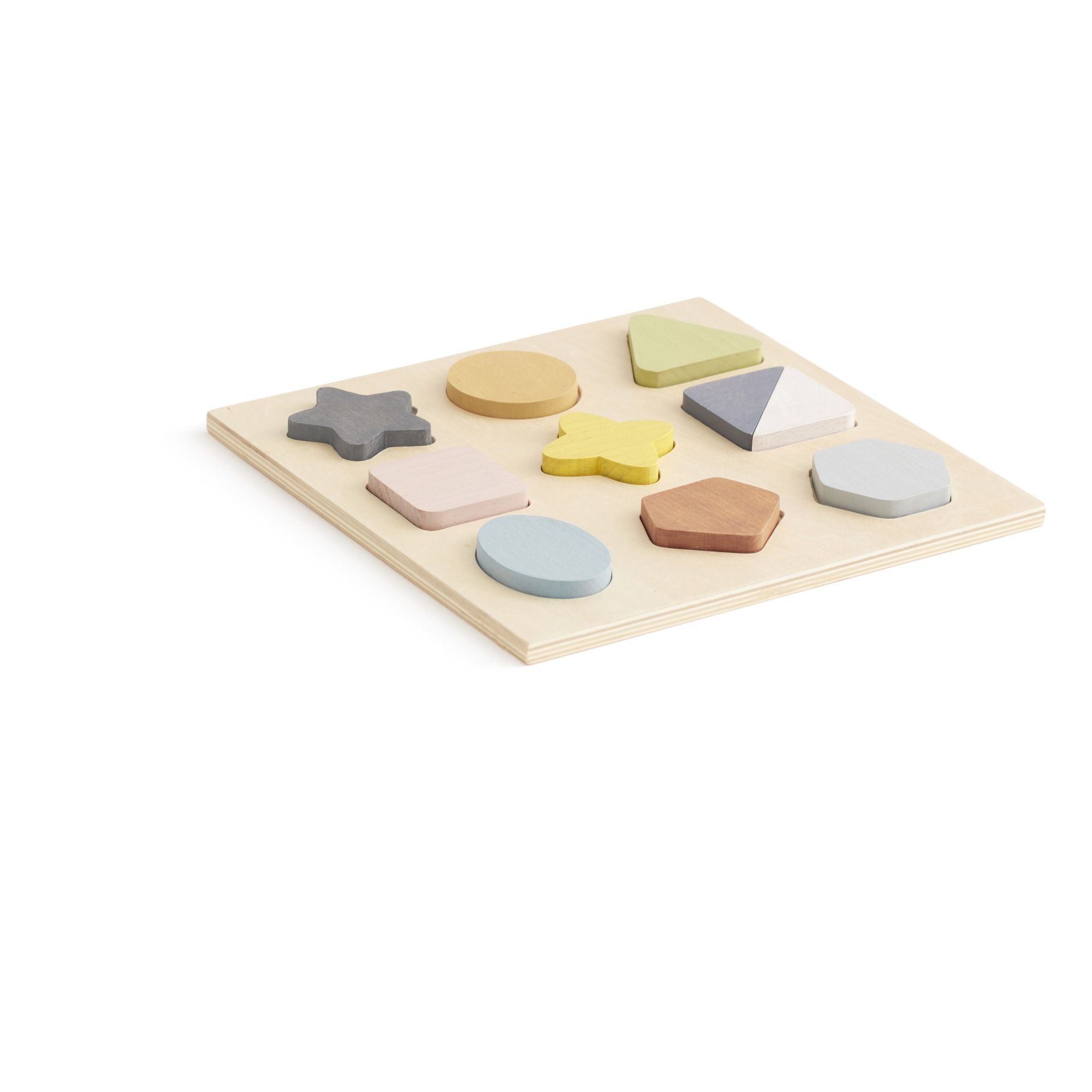 Kid's Concept Shapes Puzzle Multicoloured one size unisex