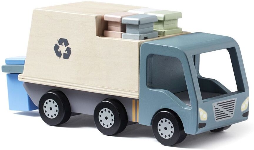 Kid's Concept Wooden Garbage Truck Toy Multicoloured one size unisex