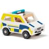 Kid's Concept Wooden Police Car Yellow one size unisex