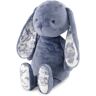 Tartine et Chocolat Augustin the rabbit plush Toile de Jouy Blue one size unisex