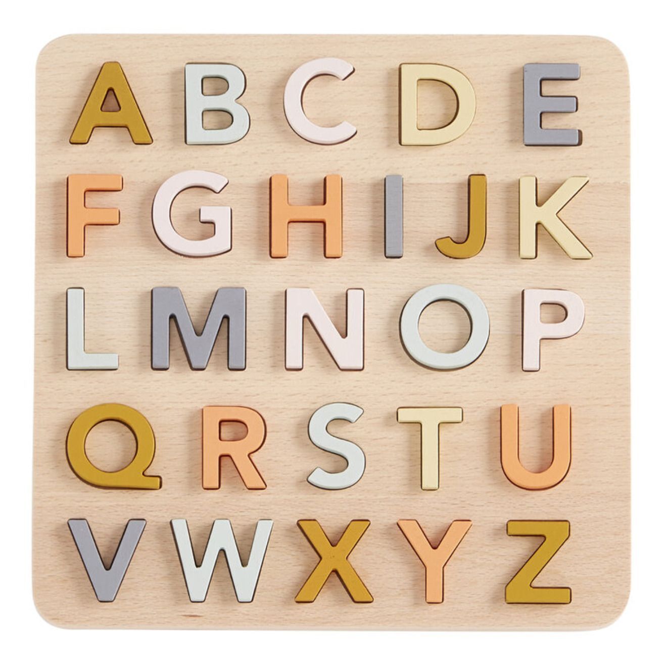 Kid's Concept Alphabet Puzzle Natural one size unisex