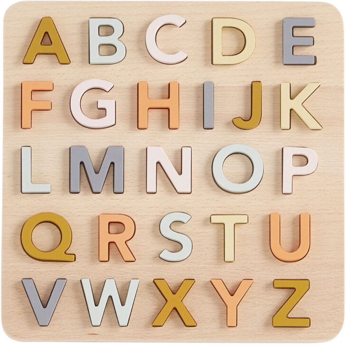 Kid's Concept Alphabet Puzzle Natural one size unisex