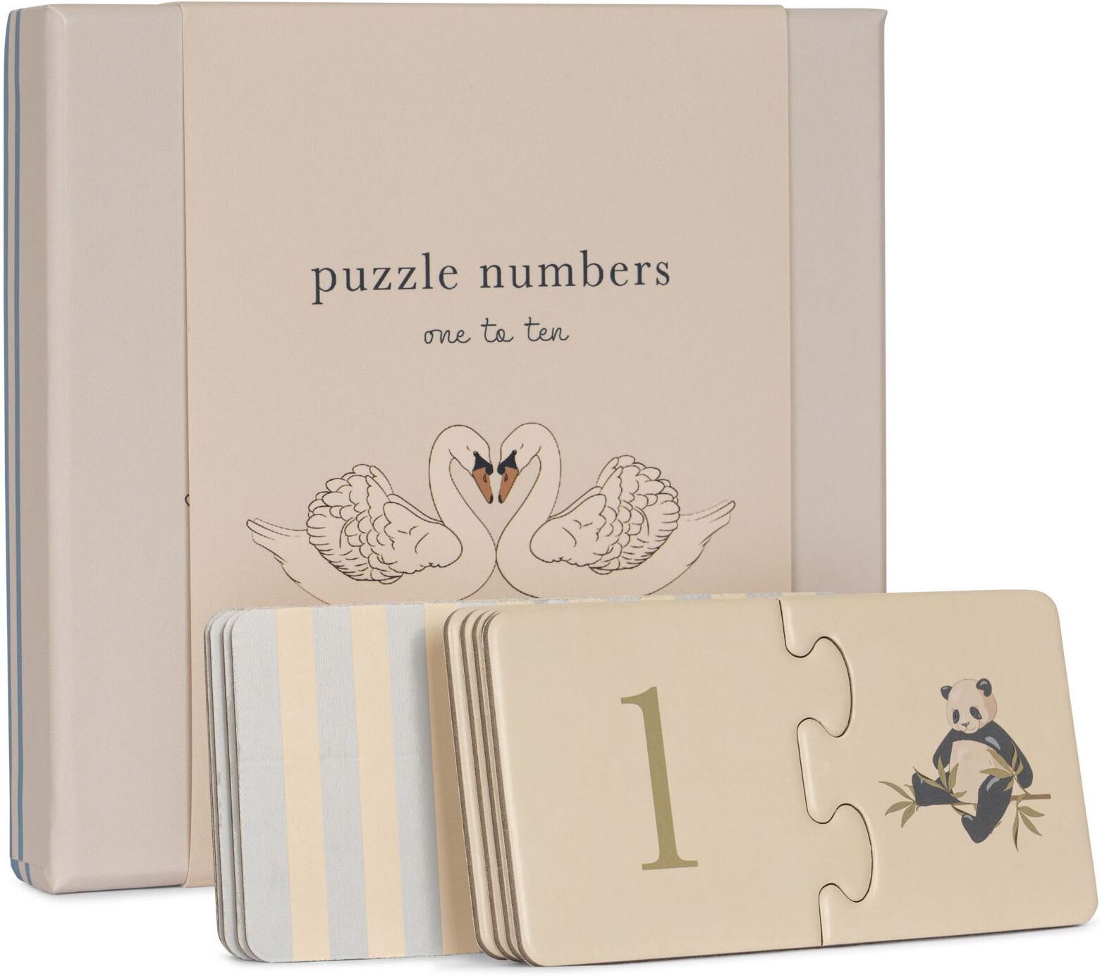 Konges Sløjd Numbers puzzle Multicoloured one size unisex