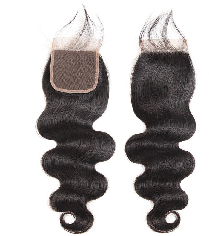 Wiggins Hair Body Wave 4x4 Lace Closure Free Part With HD Transparent Lace