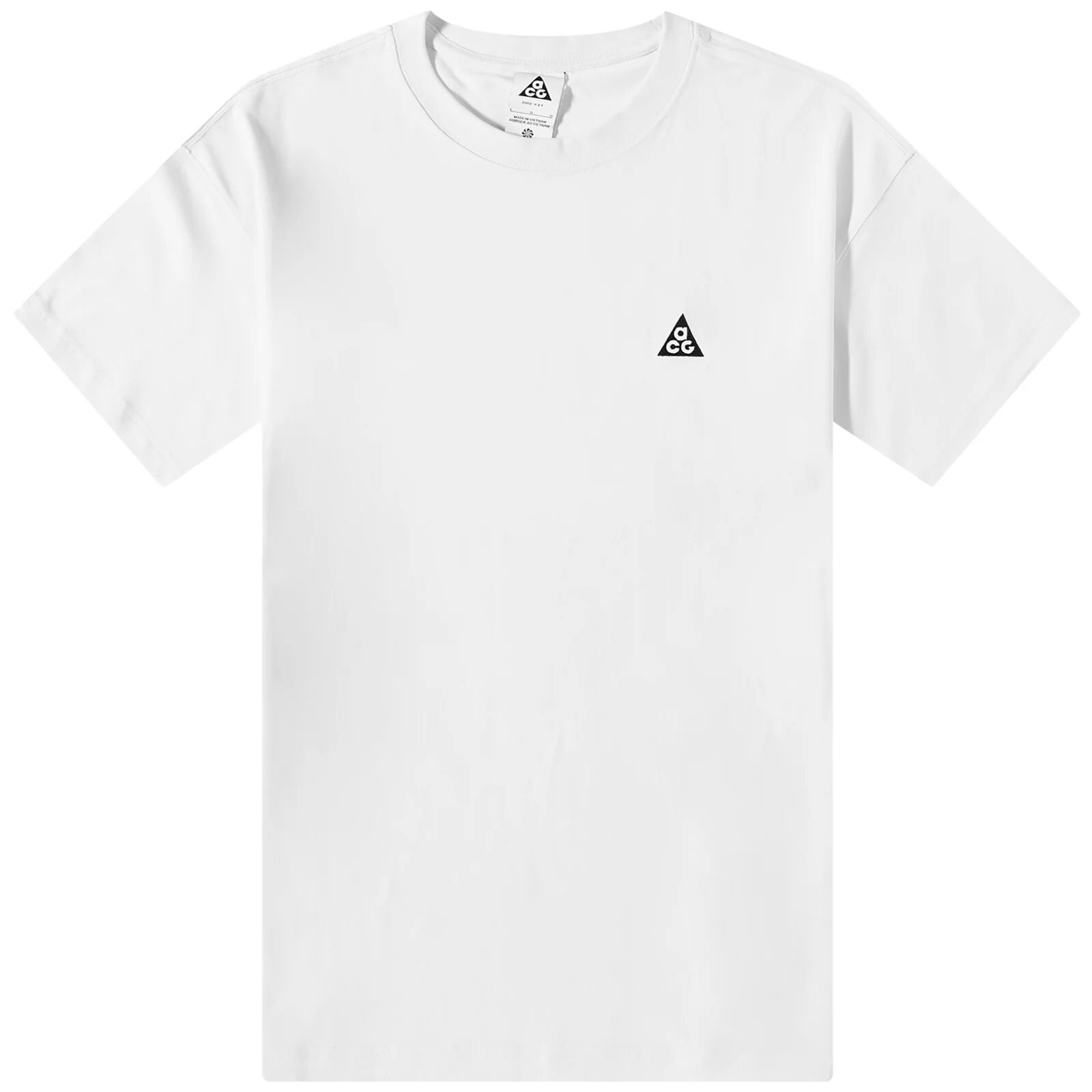 Nike Men's ACG Logo T-Shirt in Summit White, Size Medium