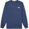 The North Face Men's Simple Dome Long Simple T-Shirt in Summit Navy, Size Small