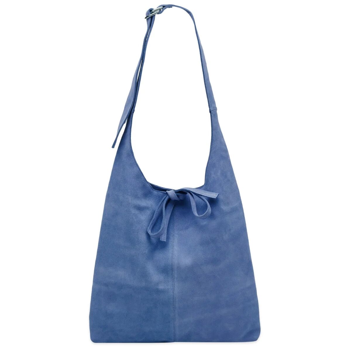 NONA Women's Slouchy Tote Bag in Dusty Blue