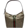 Gucci Men's GG Supreme Catwalk Look Messenger Bag in Tan