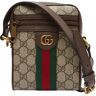 Gucci Men's Ophida Small Messenger Bag in Beige