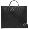 Gucci Men's Jumbo GG Canvas Tote Bag in Black