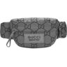 Gucci Men's GG Ripstop Waist Bag in Black, Size Large