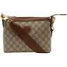 Gucci Men's GG Supreme Monogram Cross Body Bag in Beige