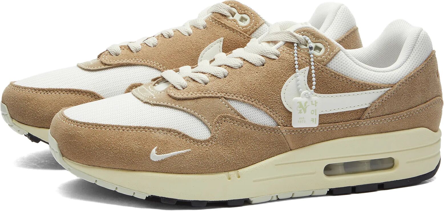 Nike Women's Air Max 1 '87 SE W Sneakers in Sail/Khaki, Size UK 6.5