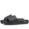 Adidas Women's Adilette Ayoon W in Core Black/White, Size UK 4