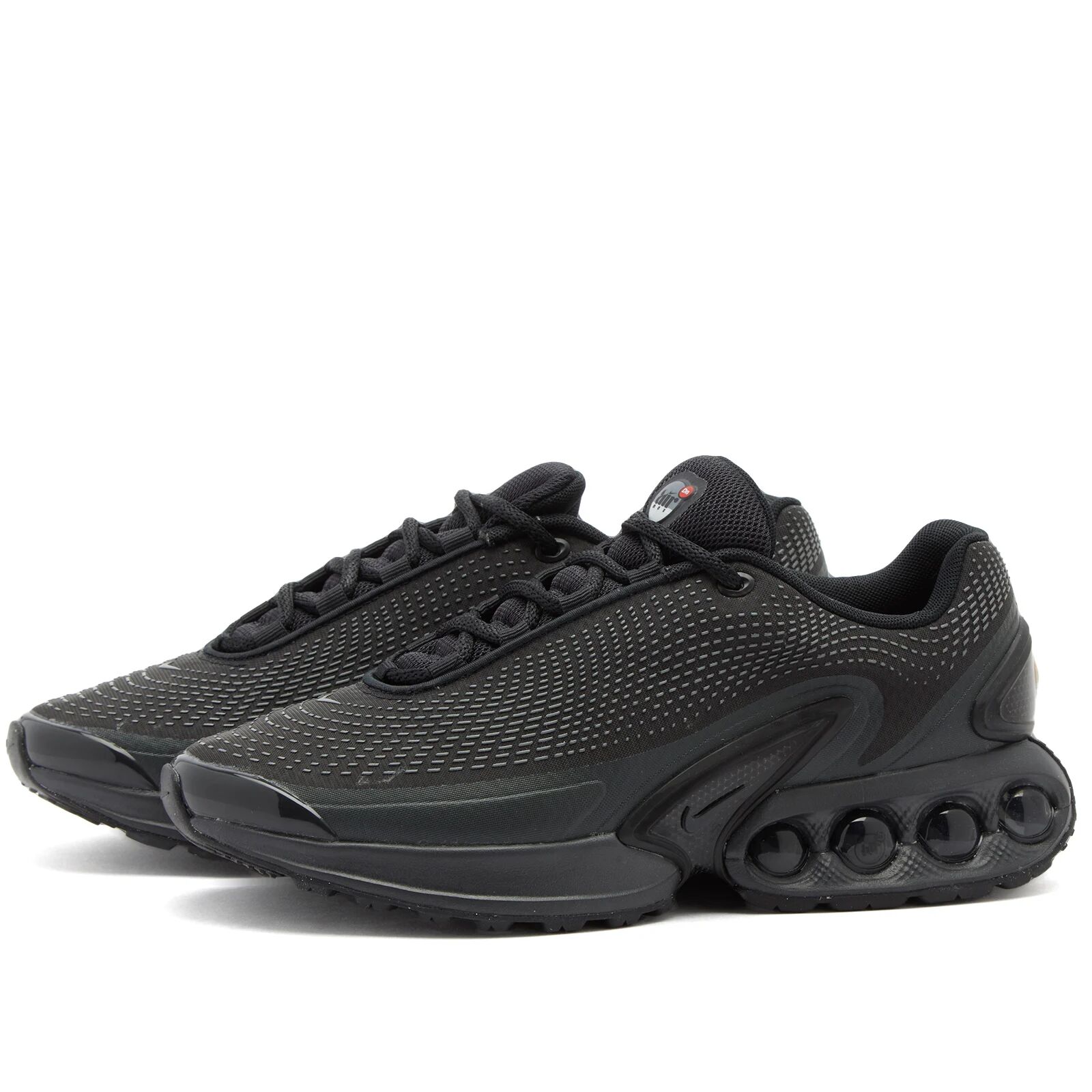 Nike Air Max DN Sneakers in Black/Grey, Size UK 10.5