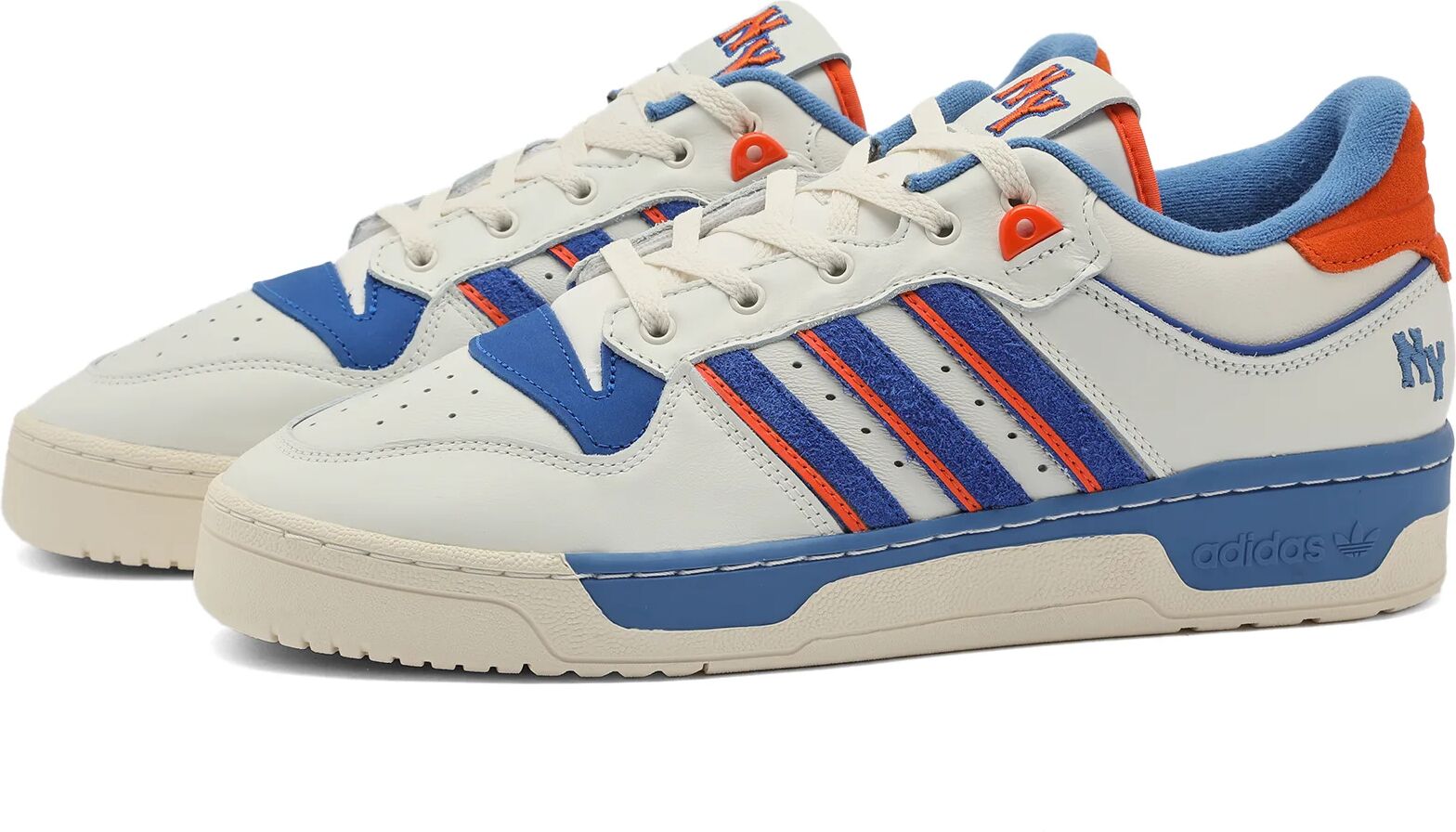 Adidas Rivalry Low 86 Sneakers in White Tint/Team Royal Blue, Size UK 9.5