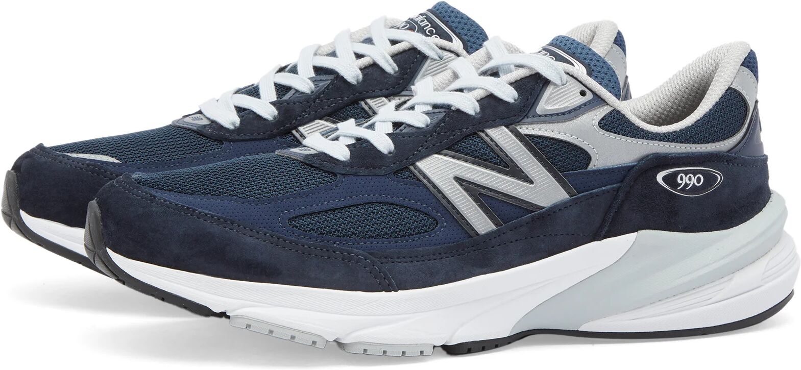 New Balance Men's M990NV6 - Made in USA Sneakers in Navy, Size UK 12.5