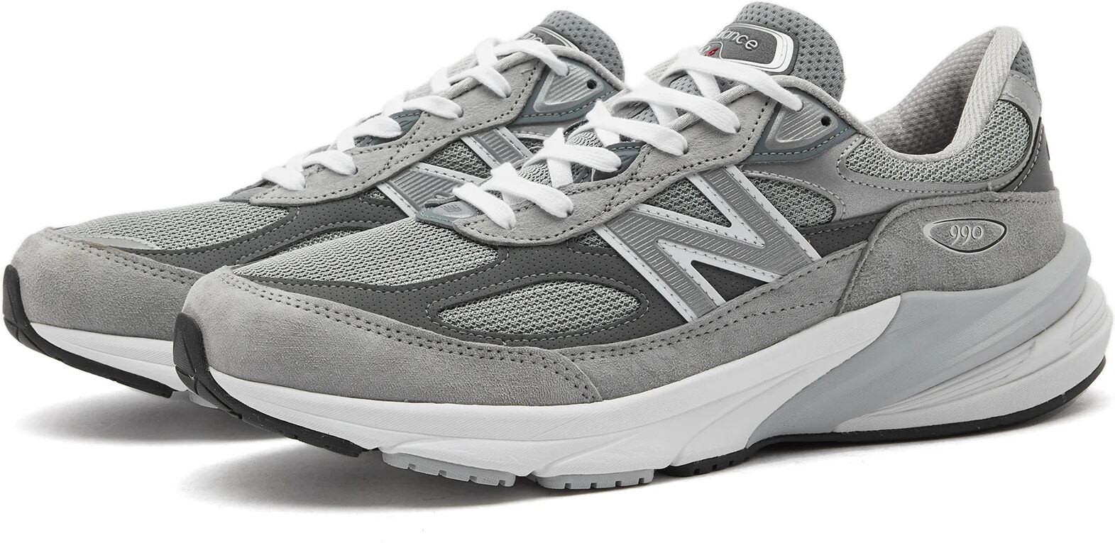 New Balance Men's M990GL6 - Made in USA Sneakers in Grey, Size UK 10.5