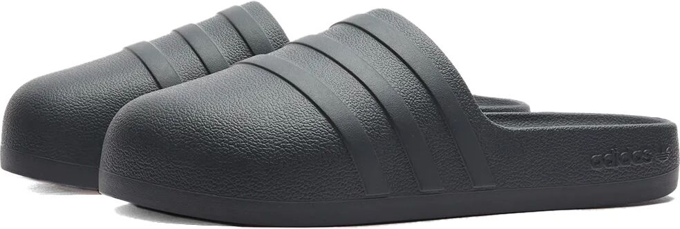 Adidas Men's Adifom Adilette in Carbon/Core Black, Size UK 4