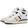 END. x Adidas Forum 'Varsity' Forum Hi-Top Sneakers in White/Off White/Navy, Size UK 7.5