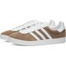 Adidas Gazelle 85 Sneakers in Earth Strata/White/Gold Met., Size UK 8.5