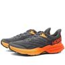 Hoka One One Men's Speedgoat 5 Sneakers in Castlerock/Flame, Size UK 8