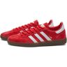 Adidas Handball Spezial Sneakers in Scarlet/White, Size UK 12