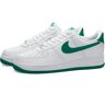 Nike Men's AIR FORCE 1 '07 ESS Sneakers in White/Malachite, Size UK 12