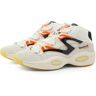 Reebok Men's Question Pump Sneakers in Chalk/Core Black/Pump Orange, Size UK 8