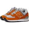 New Balance OU576OOK - Made in UK Sneakers in Orange/Grey, Size UK 9