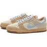 Nike Men's Dunk Low Sneakers in Coconut Milk/Armory Blue/Brown, Size UK 8