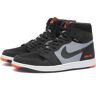 Air Jordan Men's 1 ELEMENT Sneakers in Grey/Charcoal/Infrared, Size UK 11