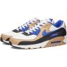 Nike Men's Air Max 90 Gore-Tex Sneakers in Summit White/Lapis, Size UK 7.5