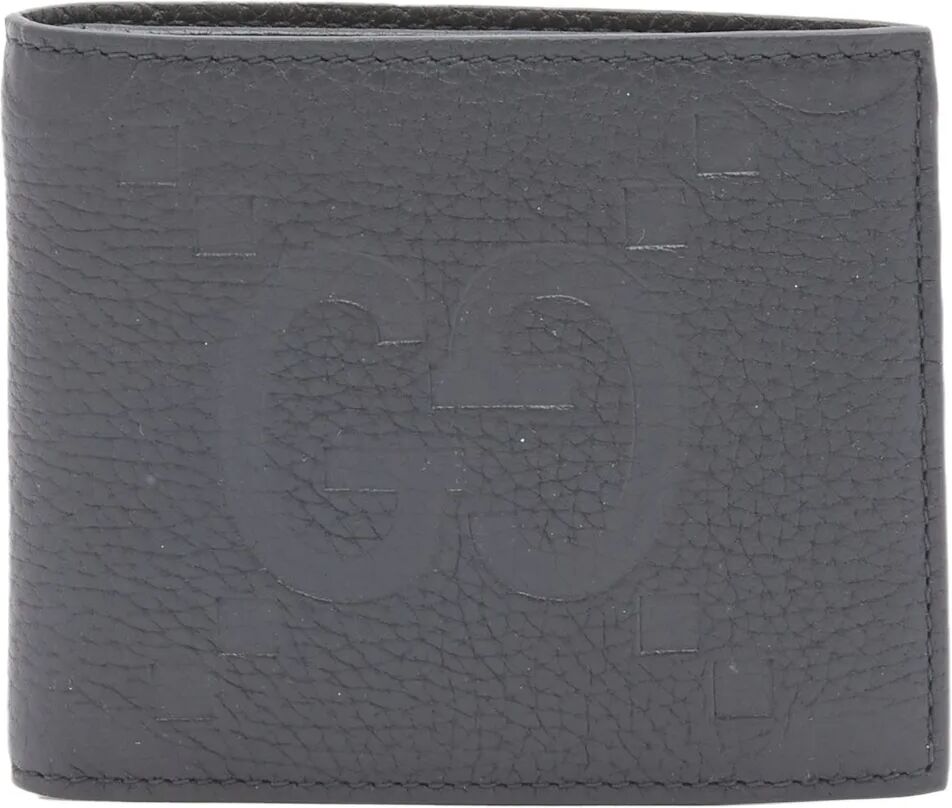 Gucci Men's Embossed GG Wallet in Black