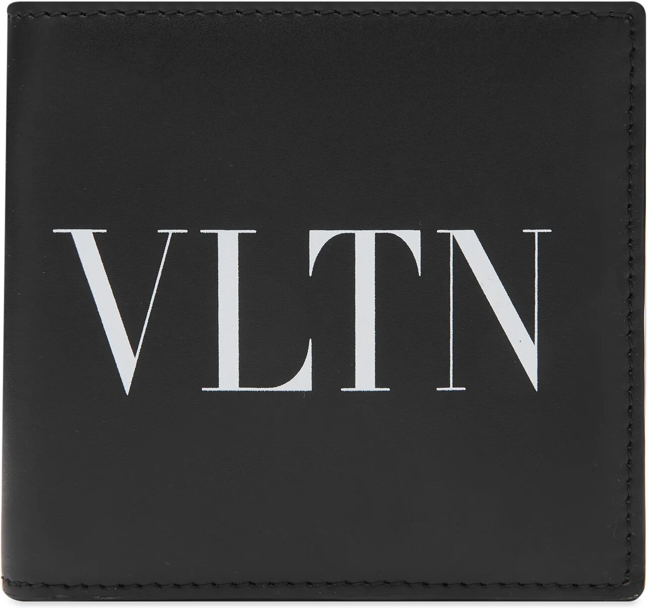 Valentino Men's VLTN Billfold Wallet in Black/White