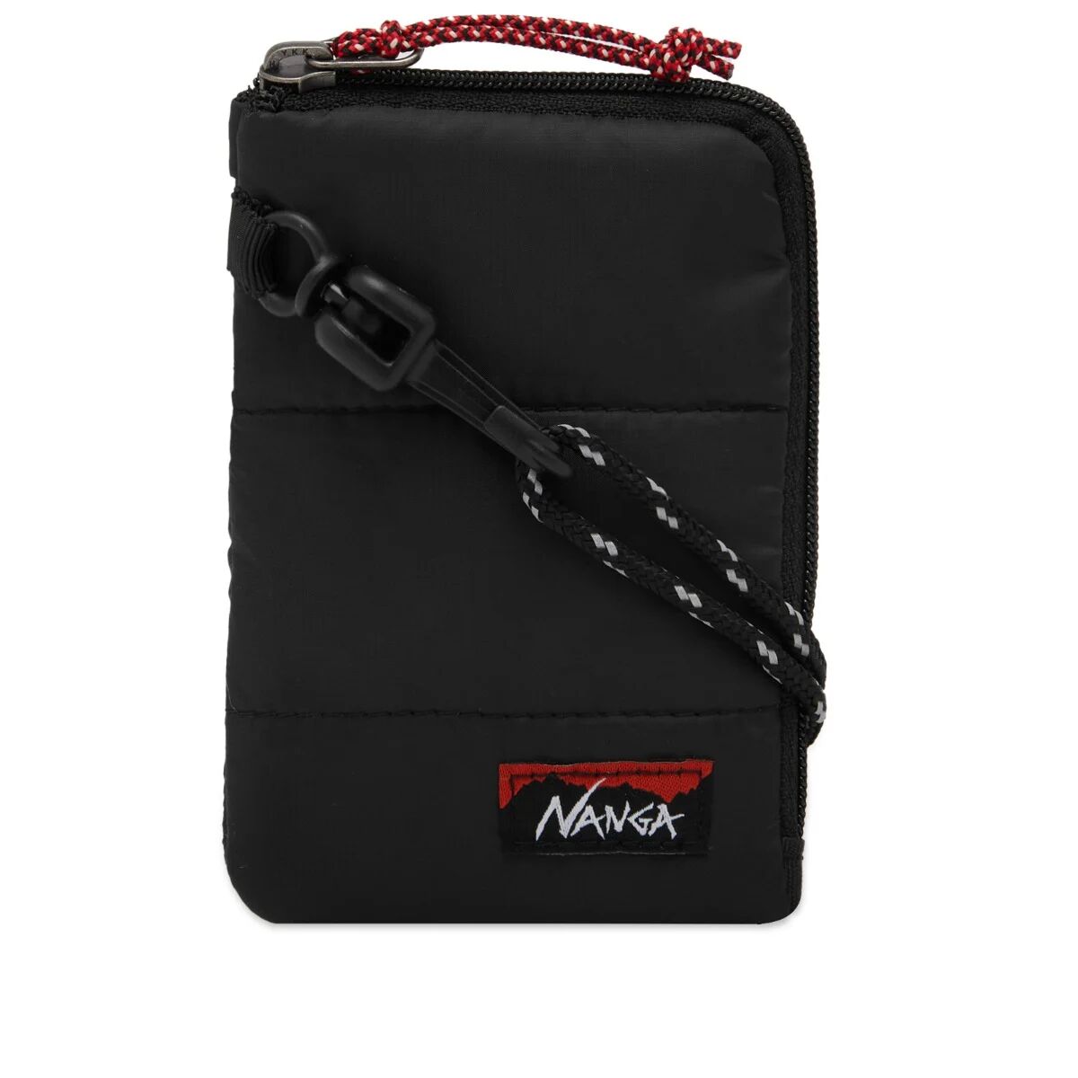 Nanga Men's Neck Coin Wallet in Black