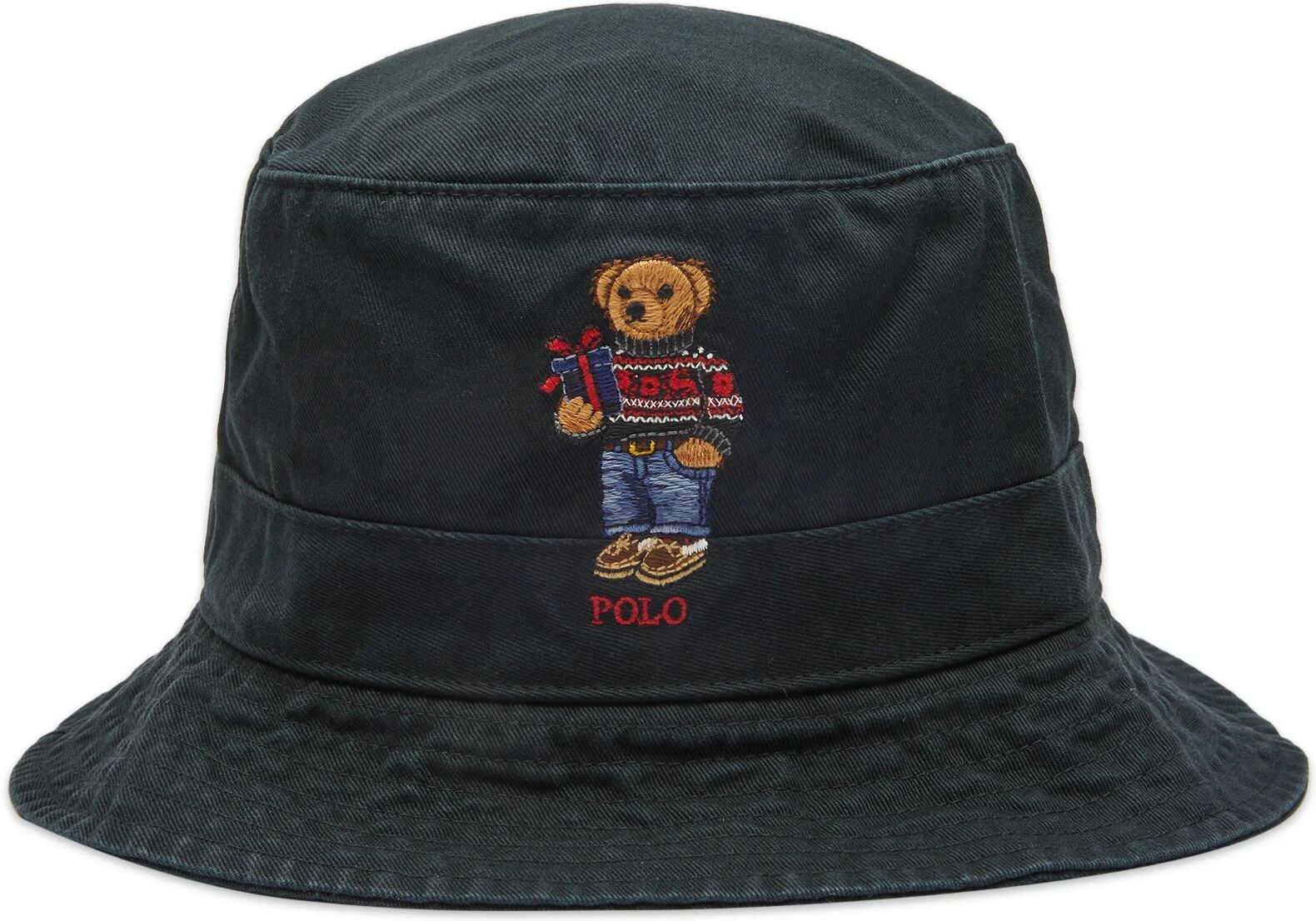 Polo Ralph Lauren Men's Holiday Bear Bucket Hat in Multi, Size Large/X-Large