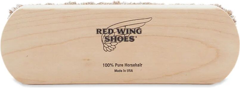 Red Wing Men's Horse Hair Brush in Natural