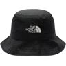 The North Face Men's Sun Stash Bucket Hat in Black/White, Size Small