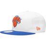 New Era New York Knicks 9Fifty Adjustable Cap in White, Size Medium