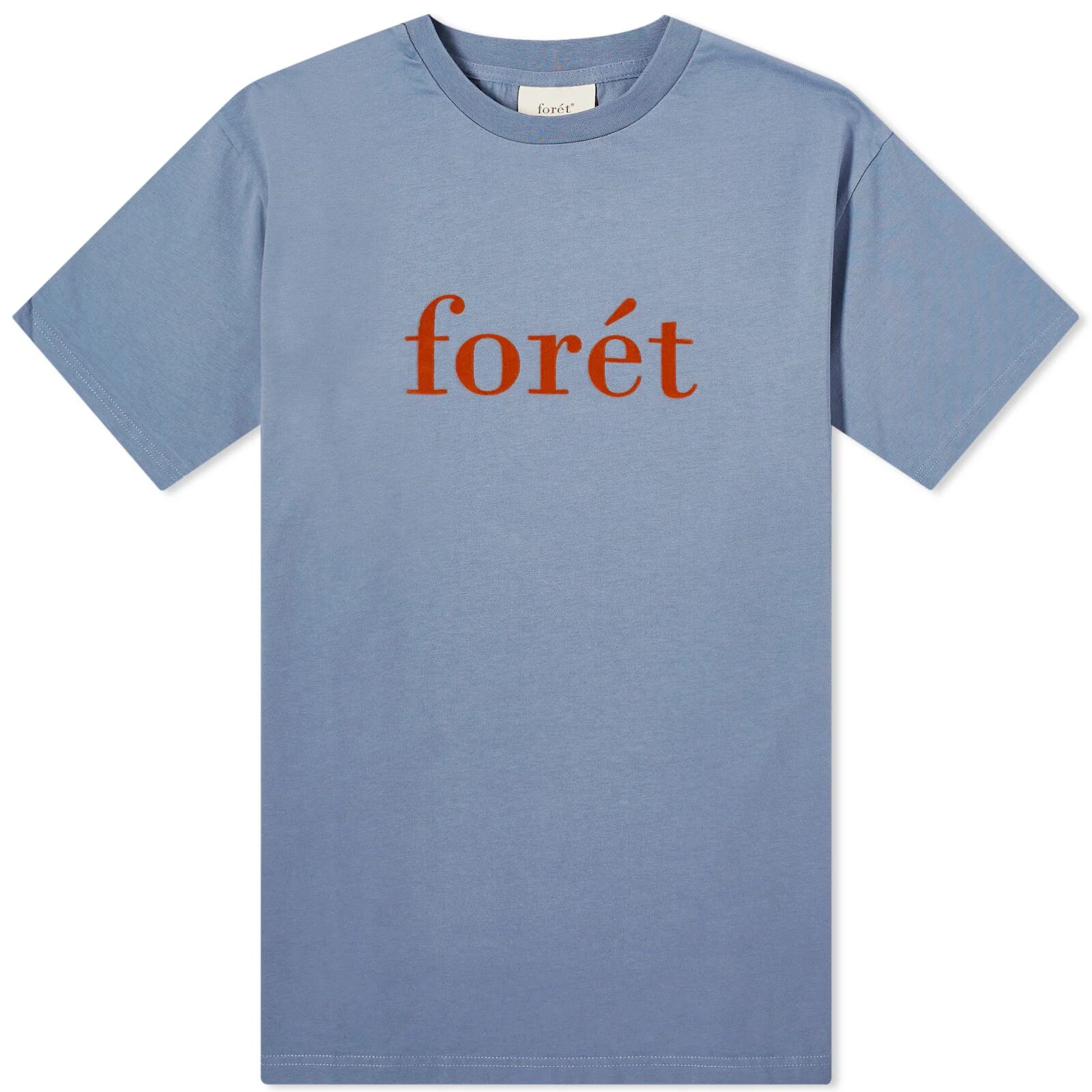 Foret Men's Resin T-Shirt in Vintage Blue, Size Medium