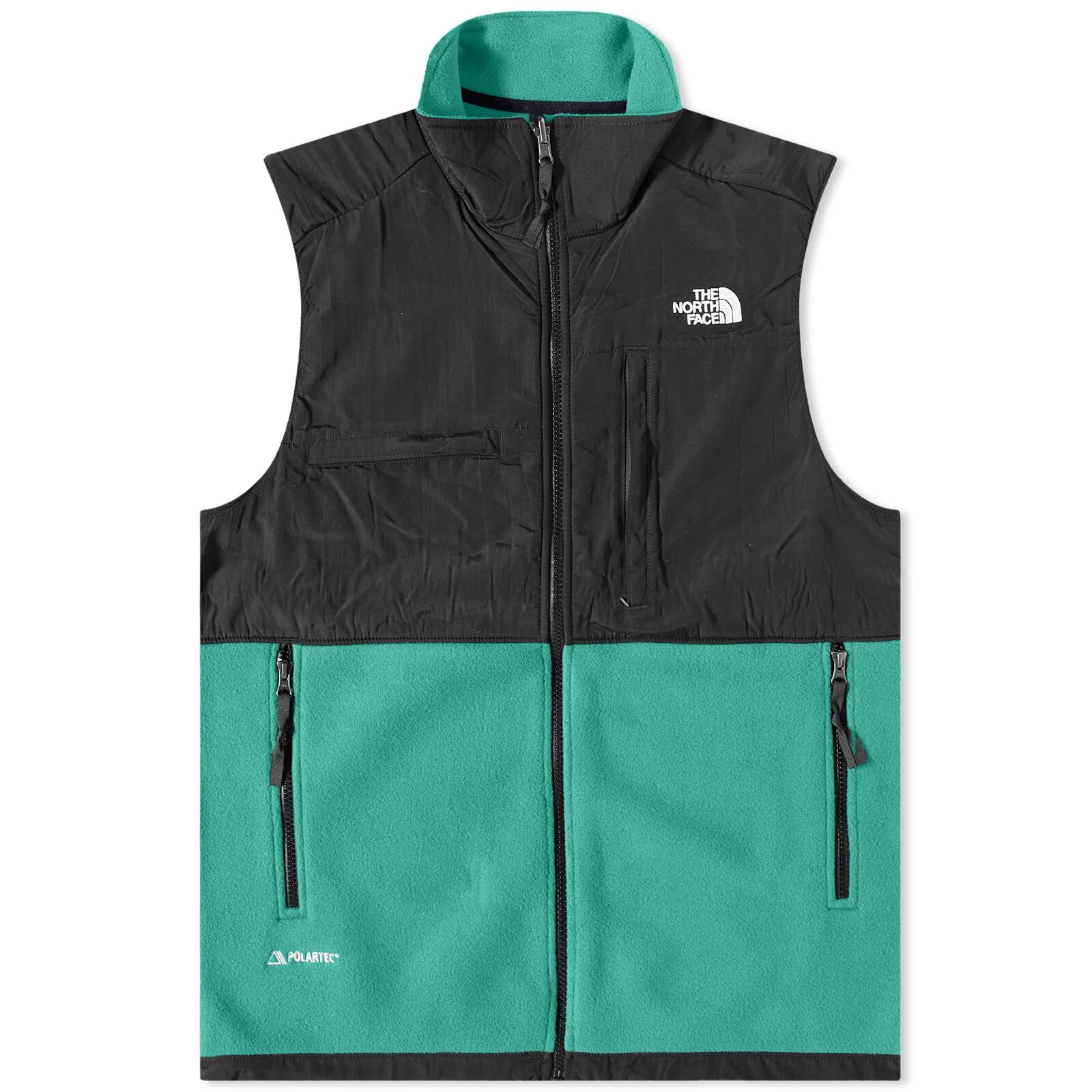 The North Face Men's Denali Vest in Deep Grass Green, Size Small