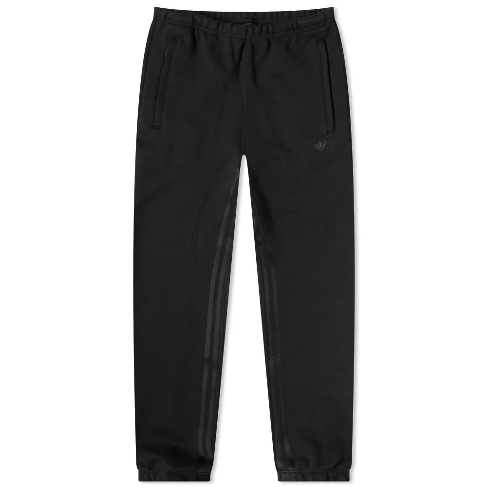 Adidas Men's Blue Version Essentials Sweat Pant in Black, Size Large