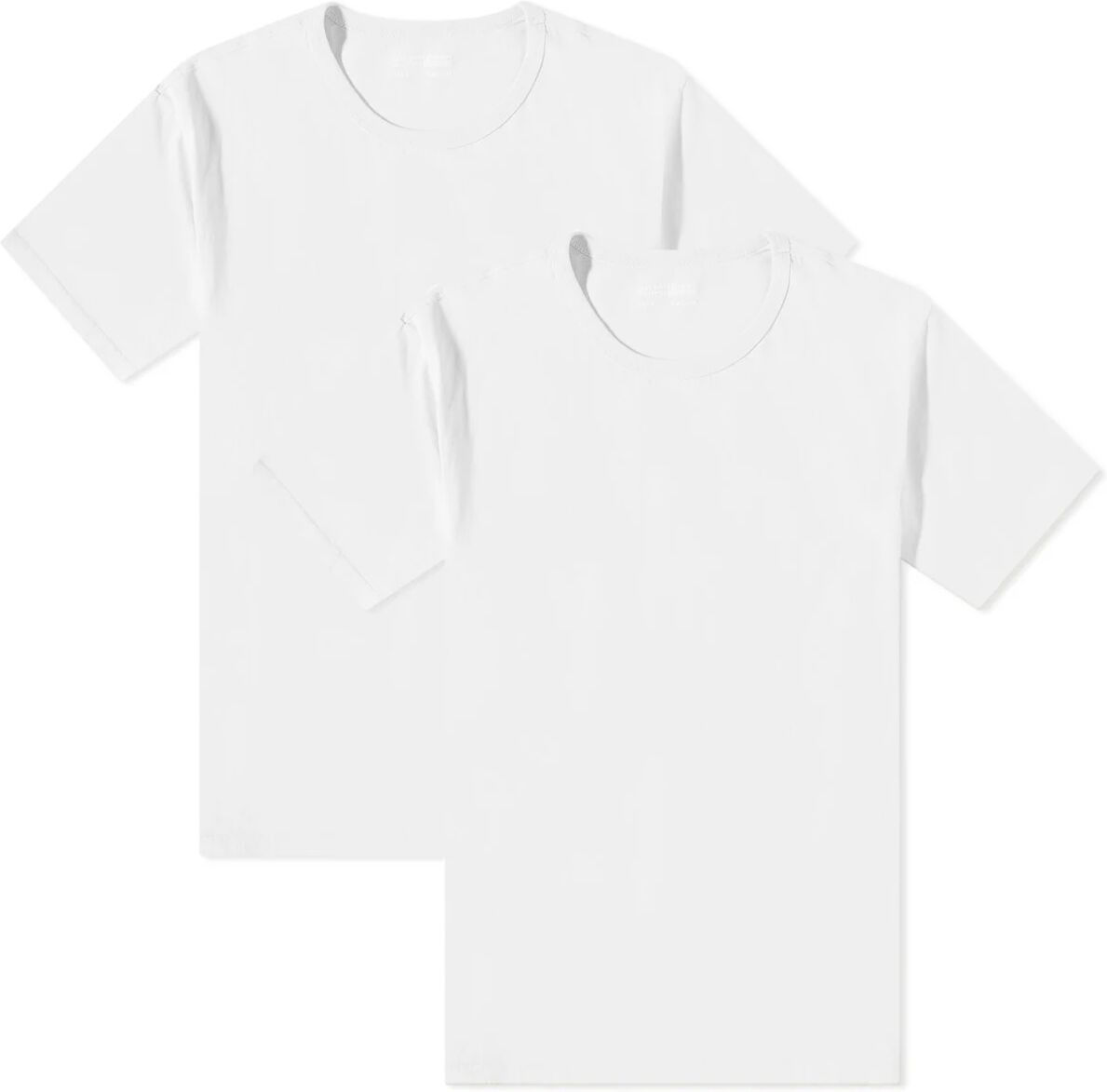 Lady White Co. Lady Co. Men's Tubular T-Shirt 2-Pack in White, Size Medium