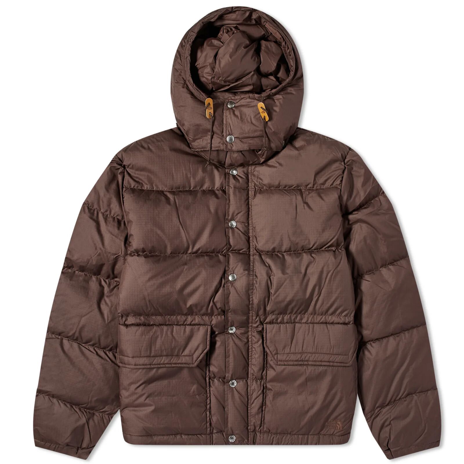The North Face Men's Heritage '71 Sierra Down Shorts Jacket in Coal Brown, Size Medium