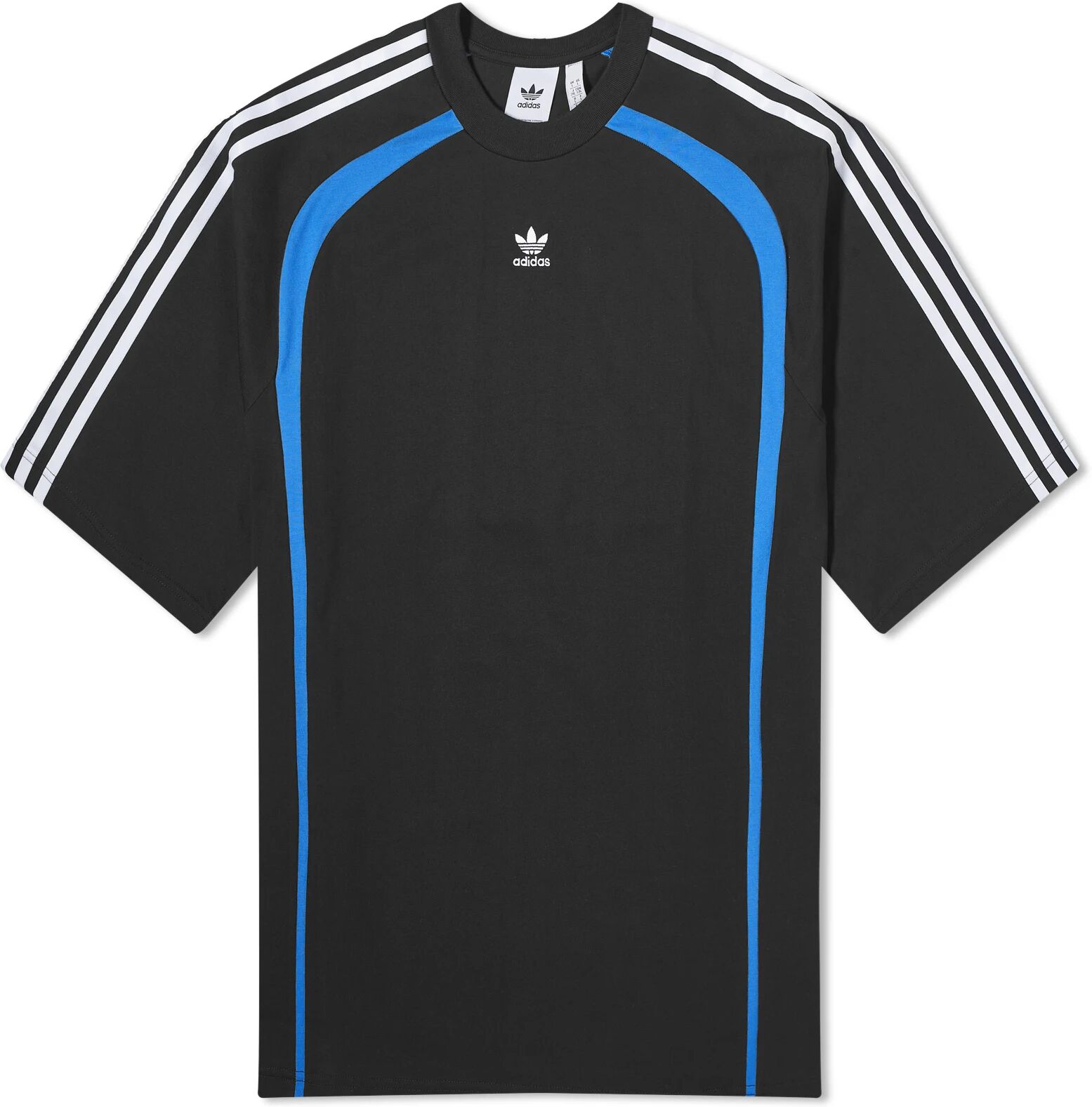 Adidas Retro T-Shirt in Black, Size Medium