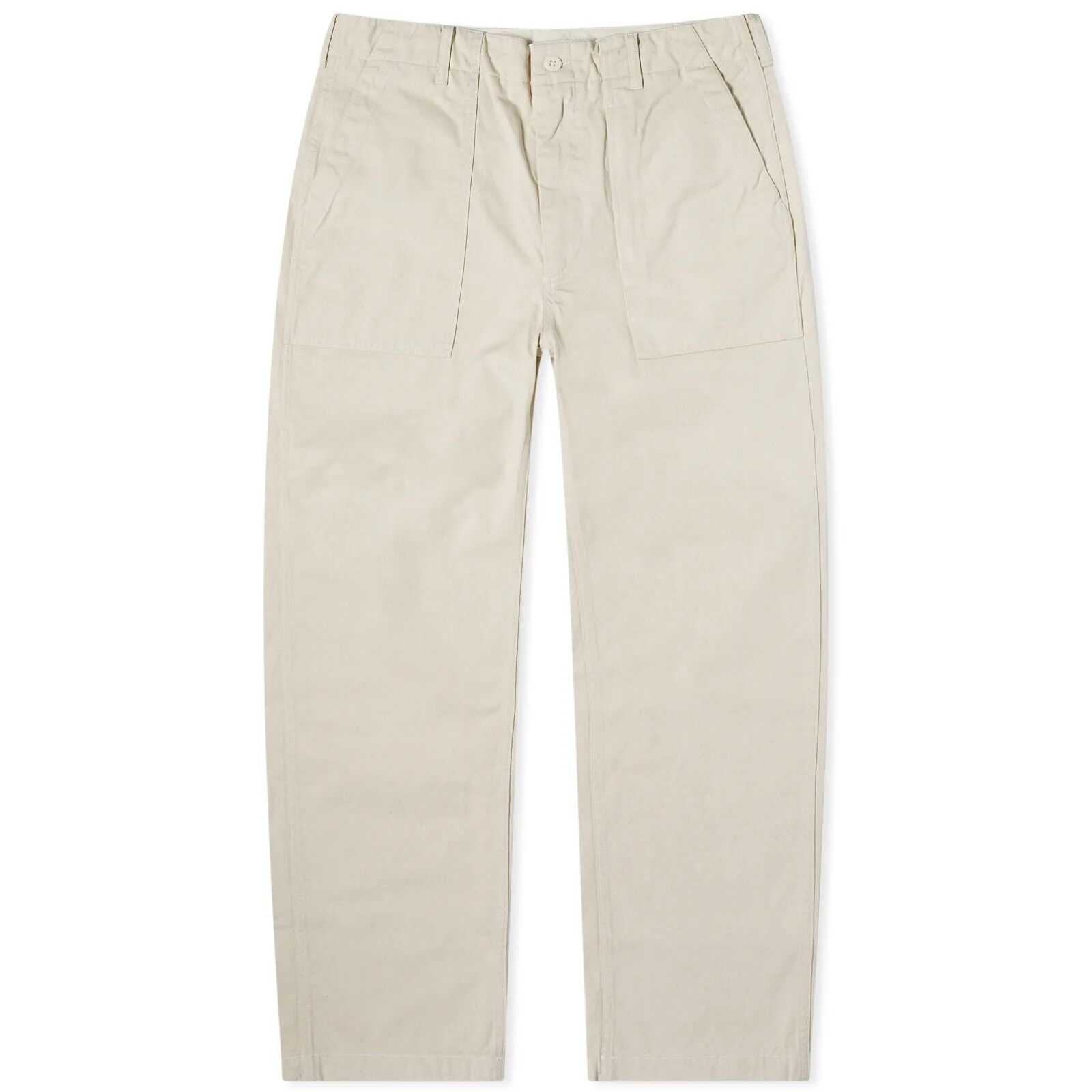 Engineered Garments Men's Fatigue Pants in Natural Chino Twill, Size Large